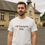 T-shirt I love Coucy-la-Ville