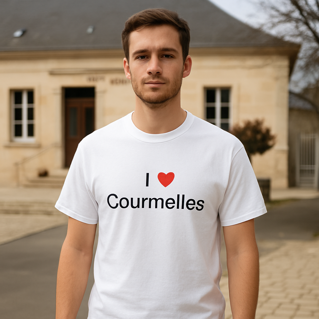 T-shirt I love courmelles