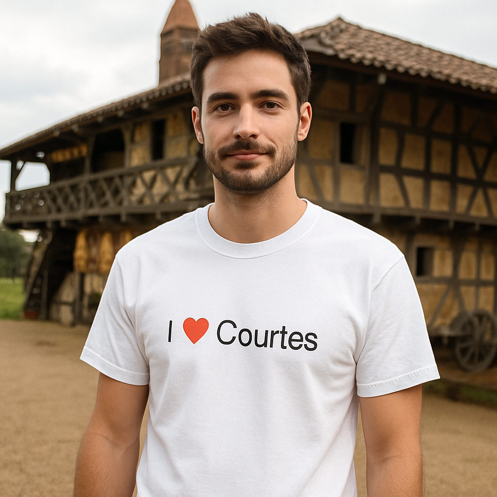 T-shirt I love courtes