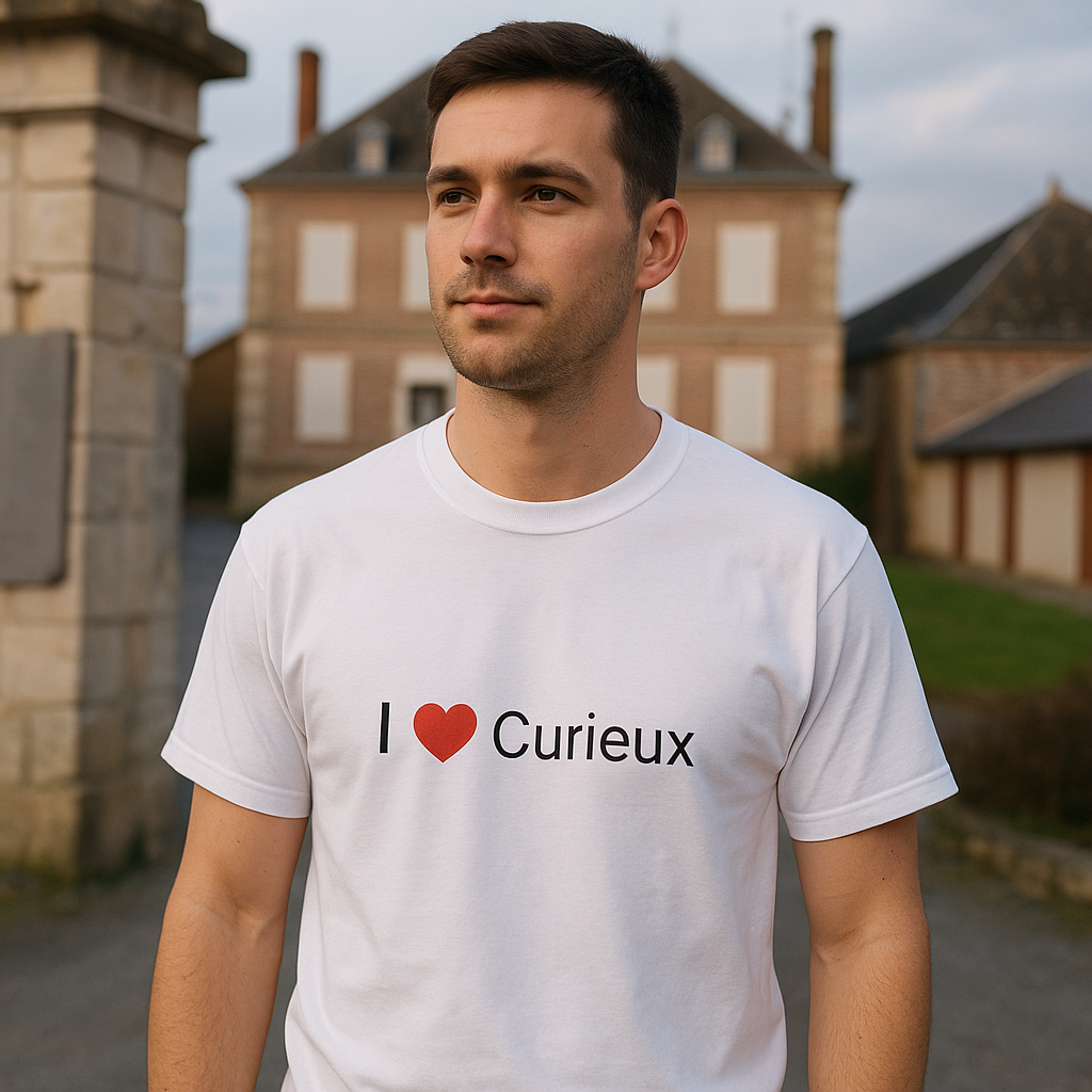 T-shirt I love cuirieux