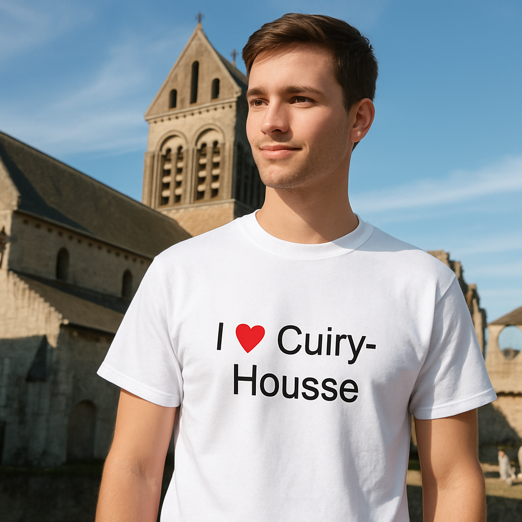 T-shirt I love cuiry-housse