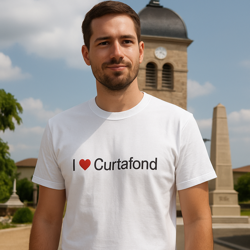 T-shirt I love curtafond