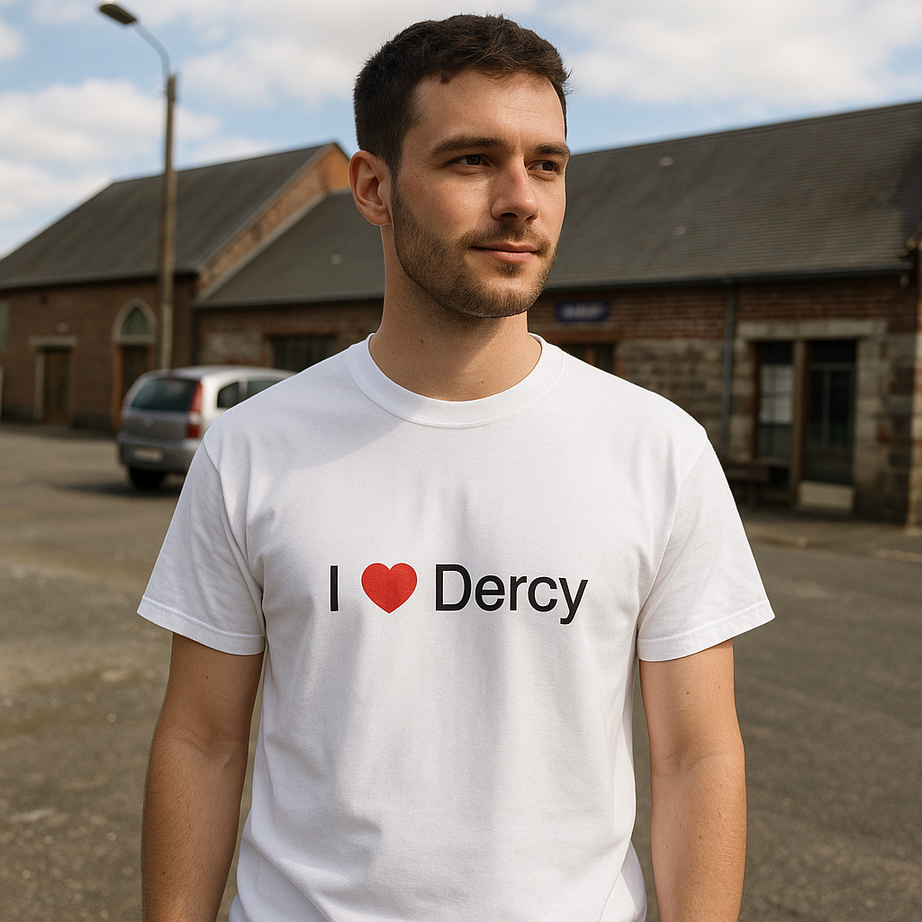 T-shirt I love dercy