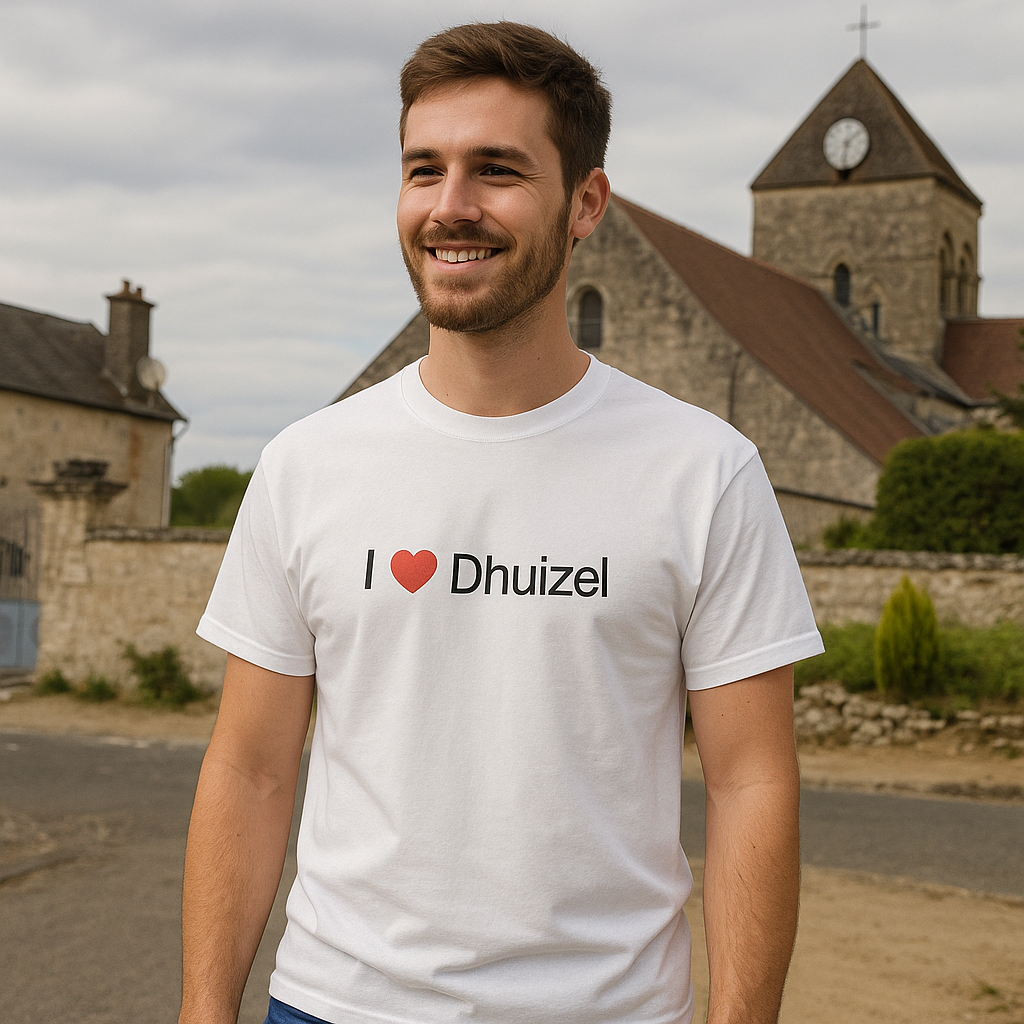 T-shirt I love dhuizel