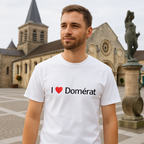 T-shirt I love Domérat