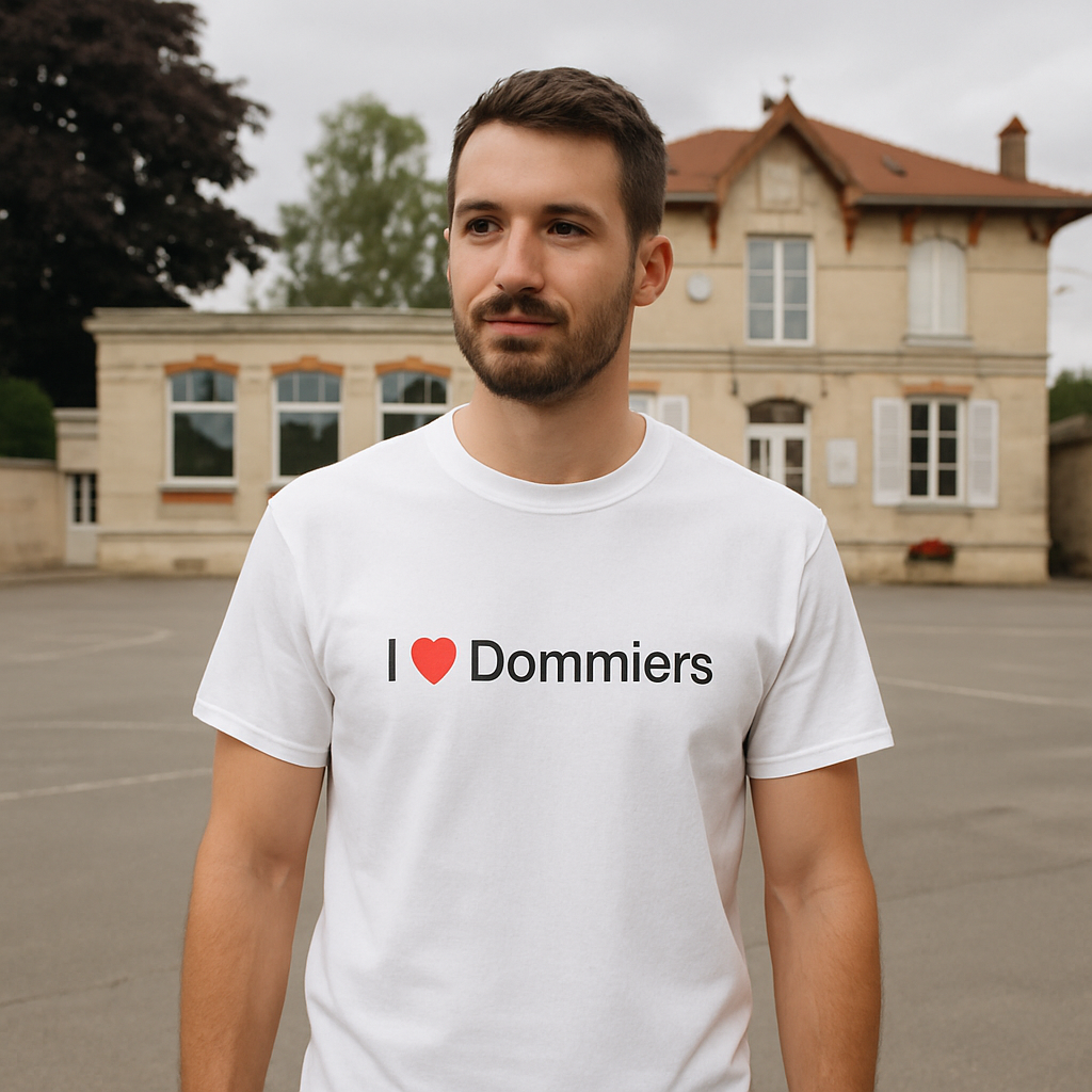 T-shirt I love dommiers