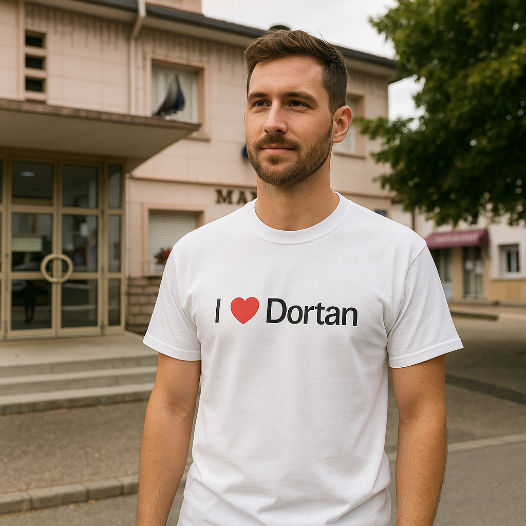 T-shirt I love dortan
