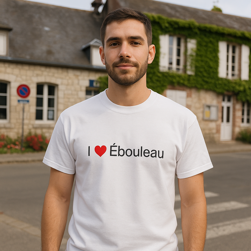 T-shirt I love ébouleau