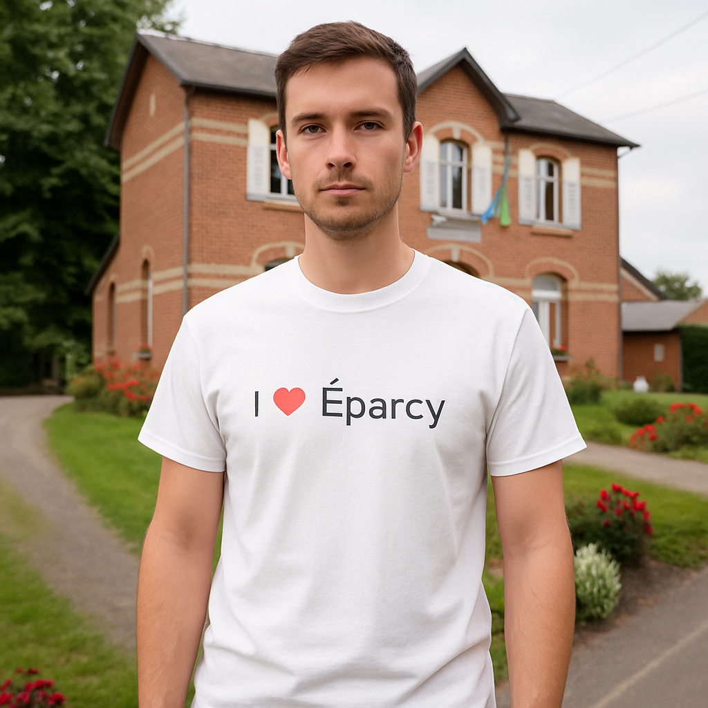 T-shirt I love éparcy