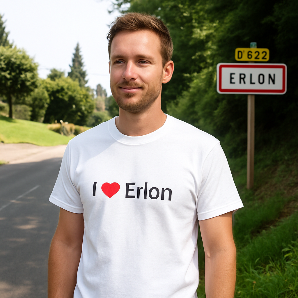 T-shirt I love erlon