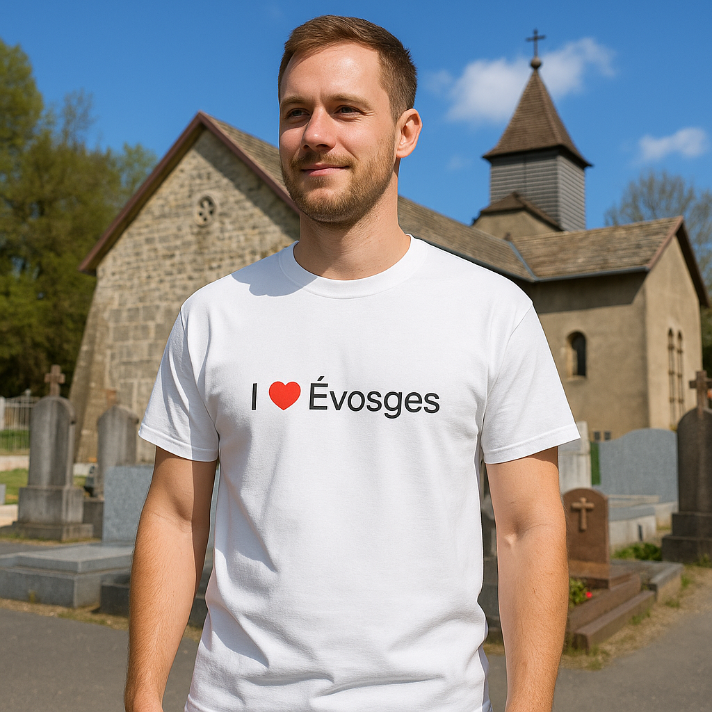 T-shirt I love évosges