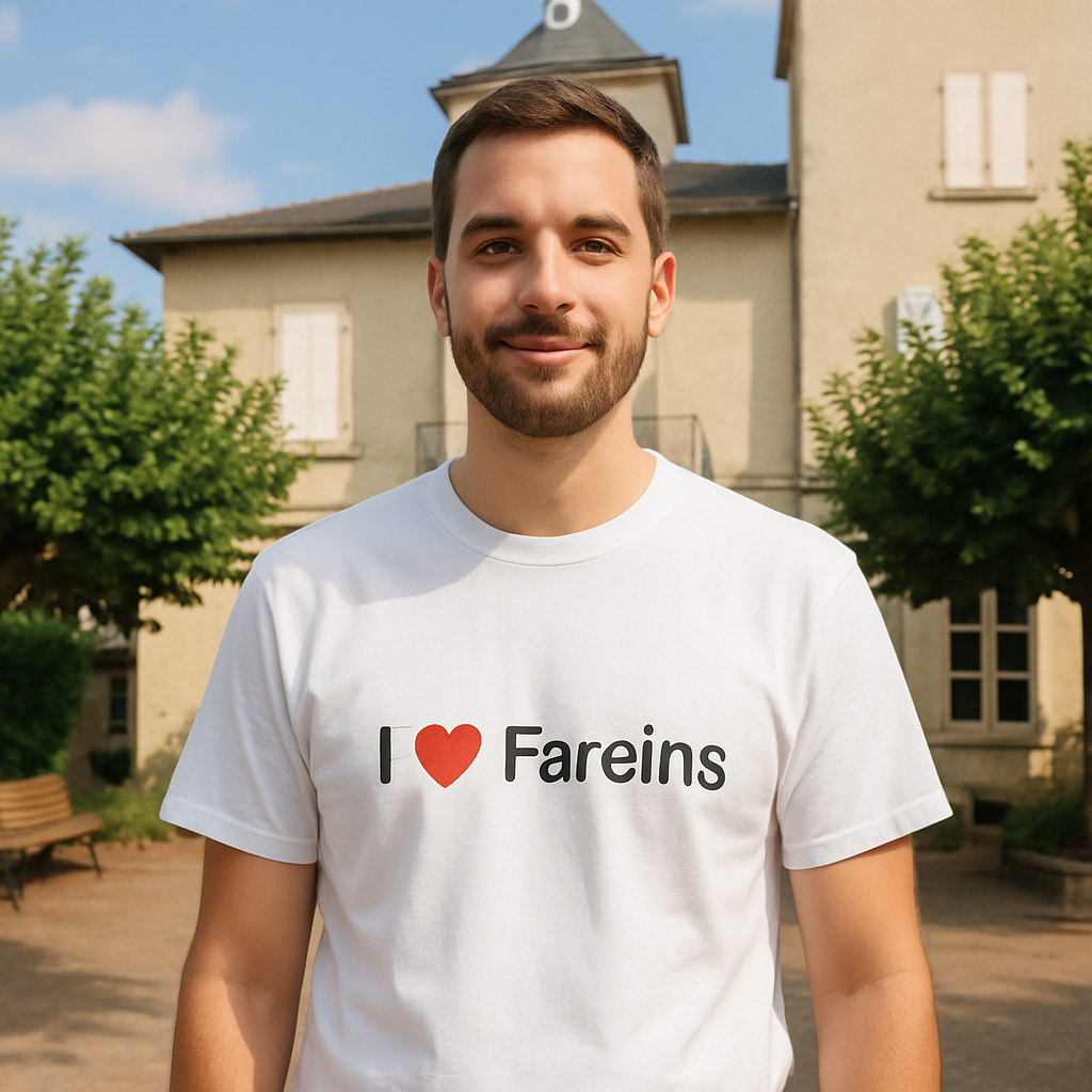 T-shirt I love fareins