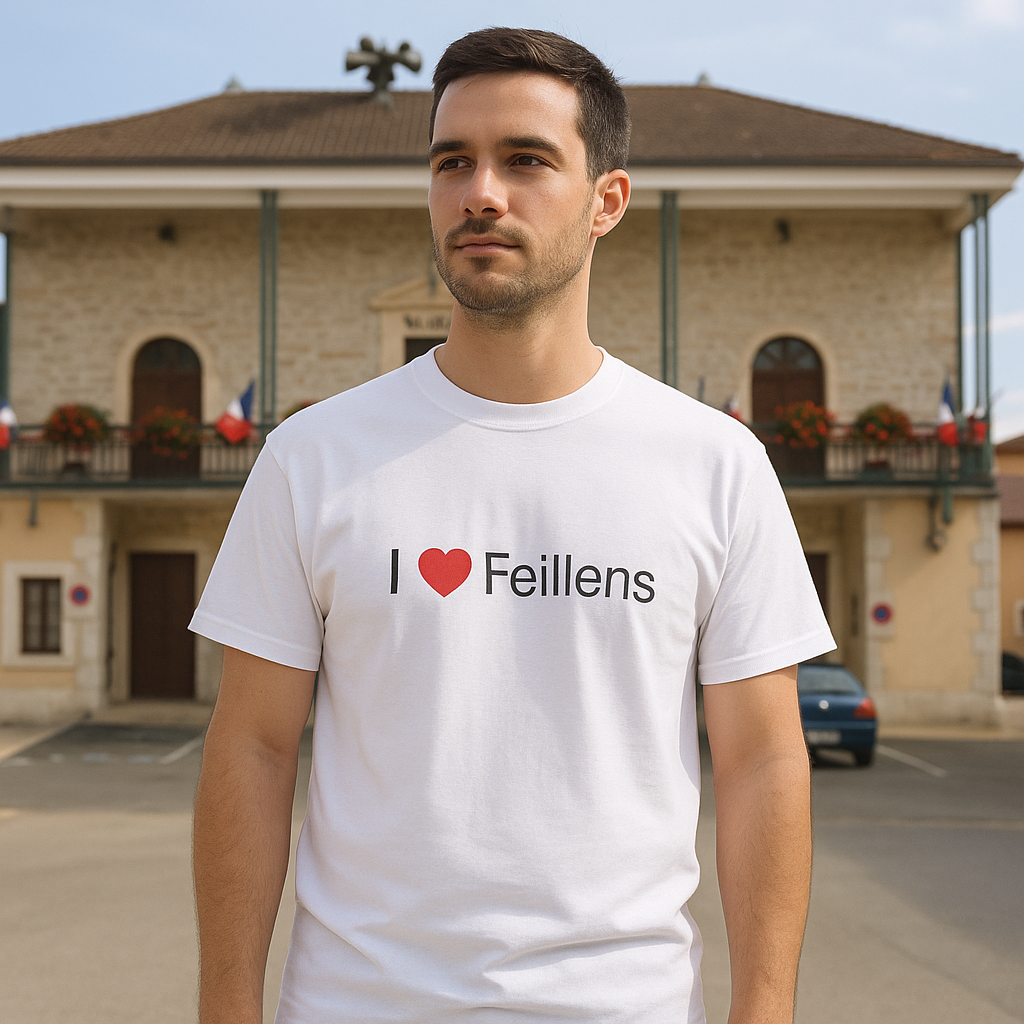 T-shirt I love feillens
