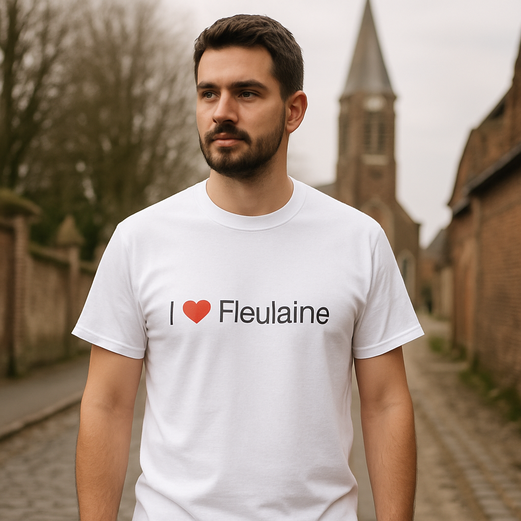 T-shirt I love fieulaine