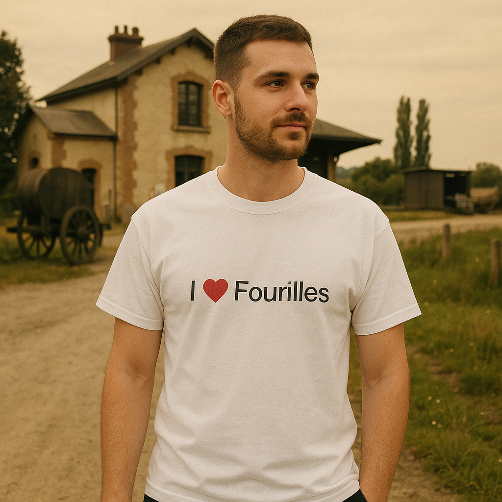 T-shirt I love fourilles