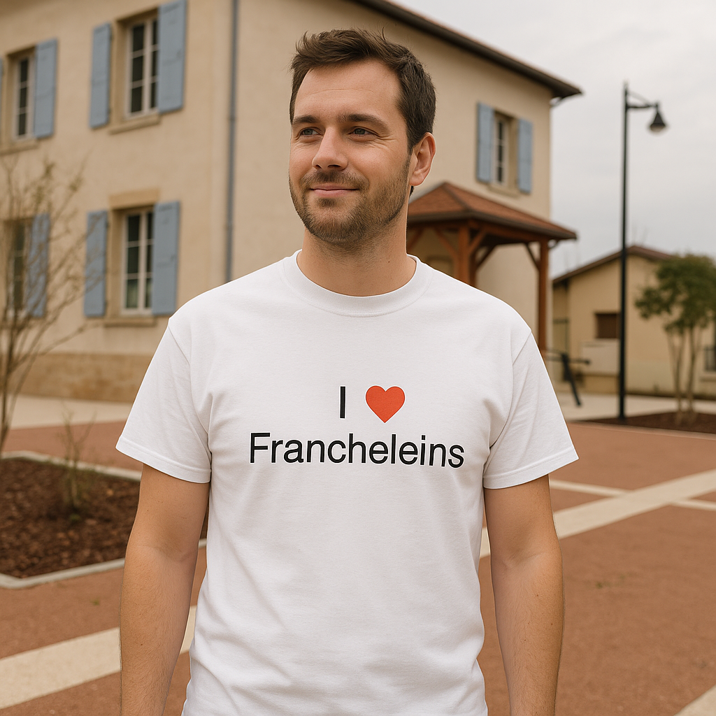 T-shirt I love francheleins