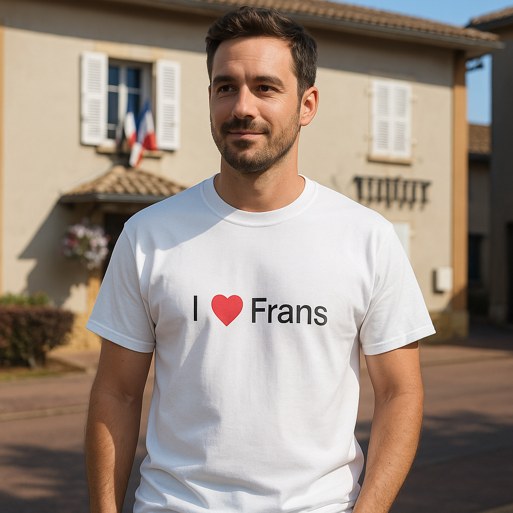 T-shirt I love frans