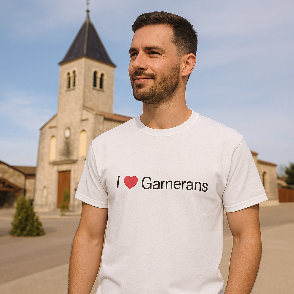 T-shirt I love garnerans