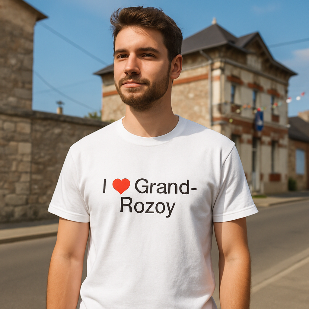 T-shirt I love grand-rozoy