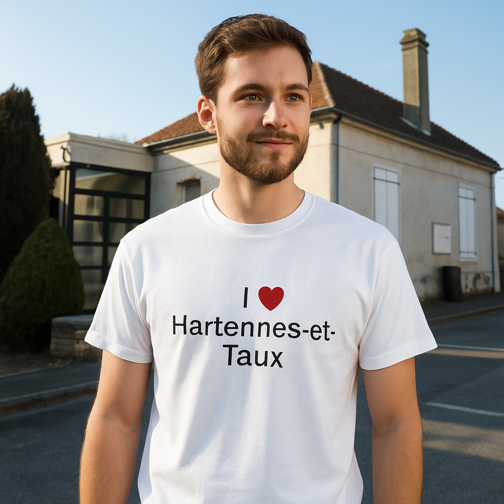 T-shirt I love hartennes-et-taux