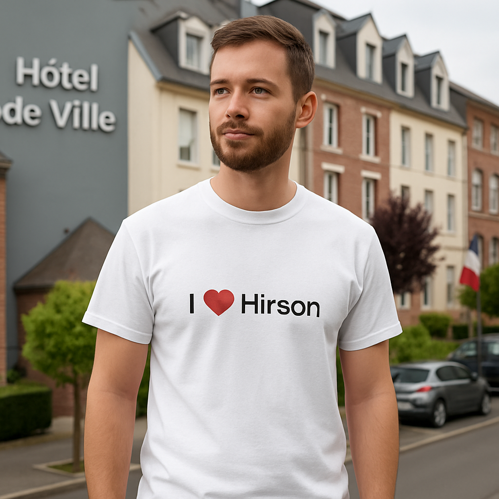 T-shirt I love hirson