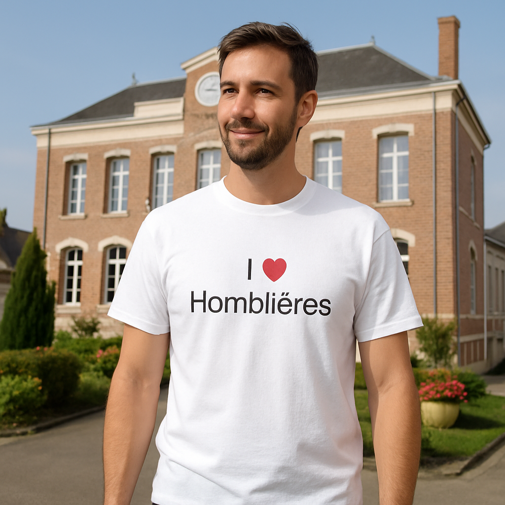 T-shirt I love homblières