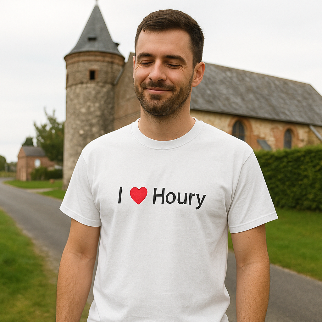 T-shirt I love houry