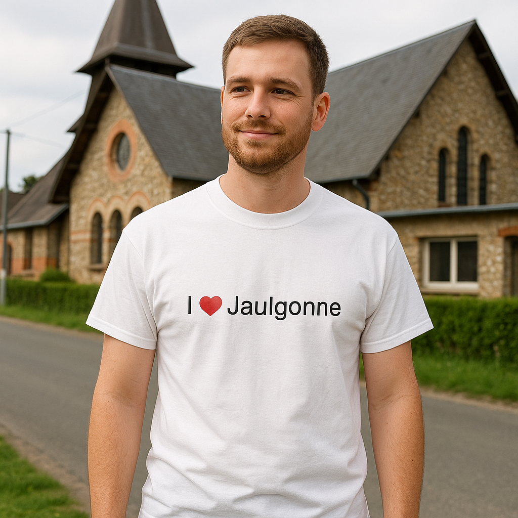 T-shirt I love jaulgonne