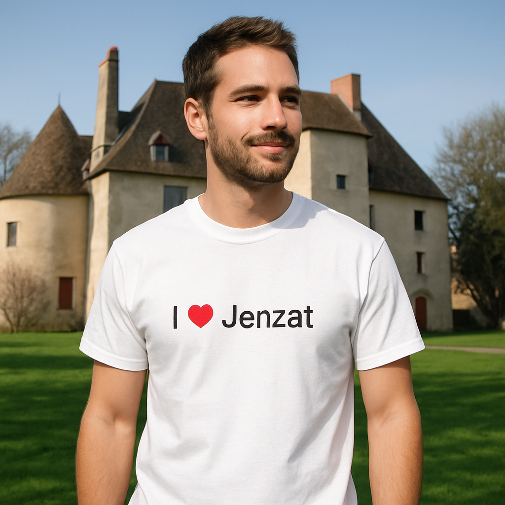 T-shirt I love jenzat