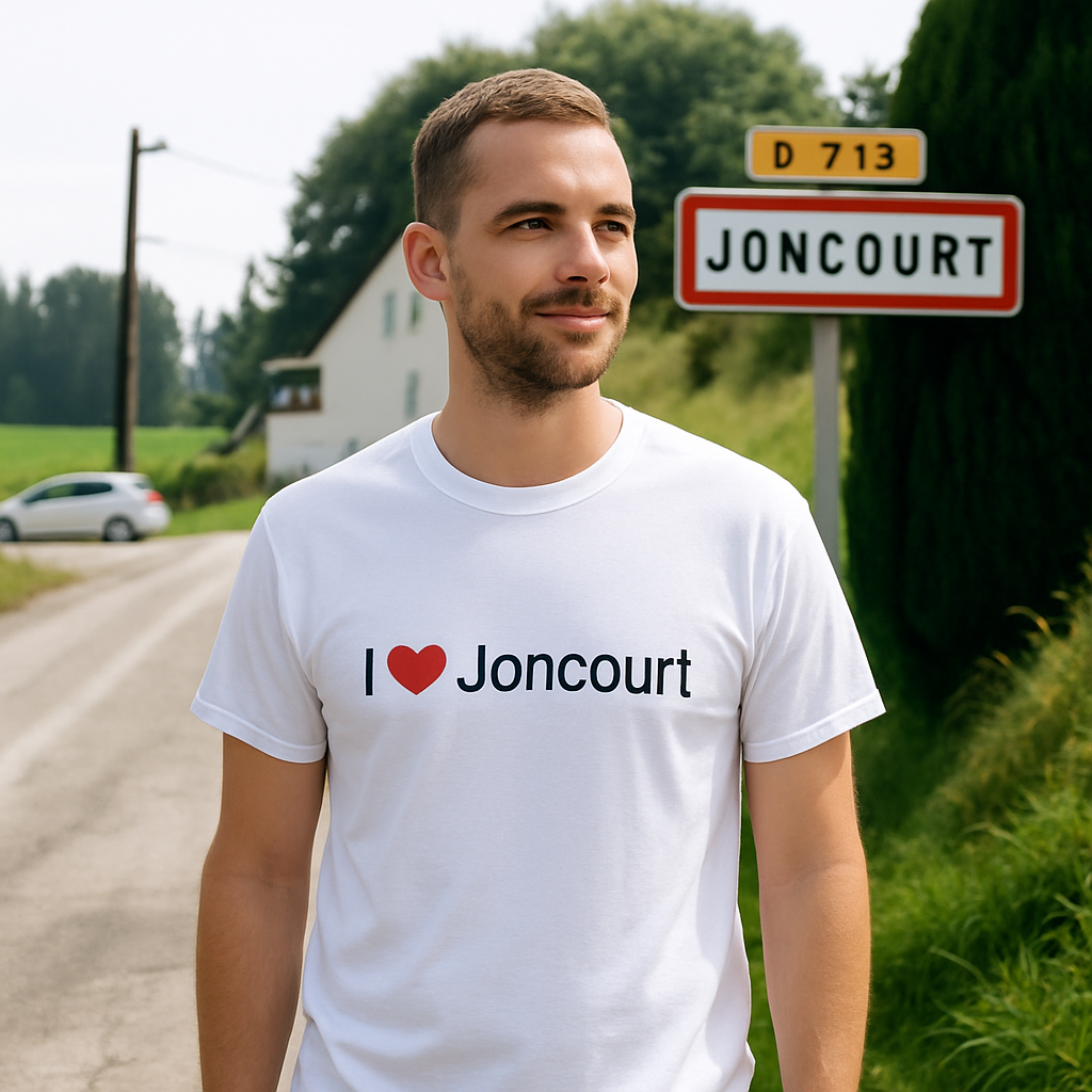T-shirt I love joncourt