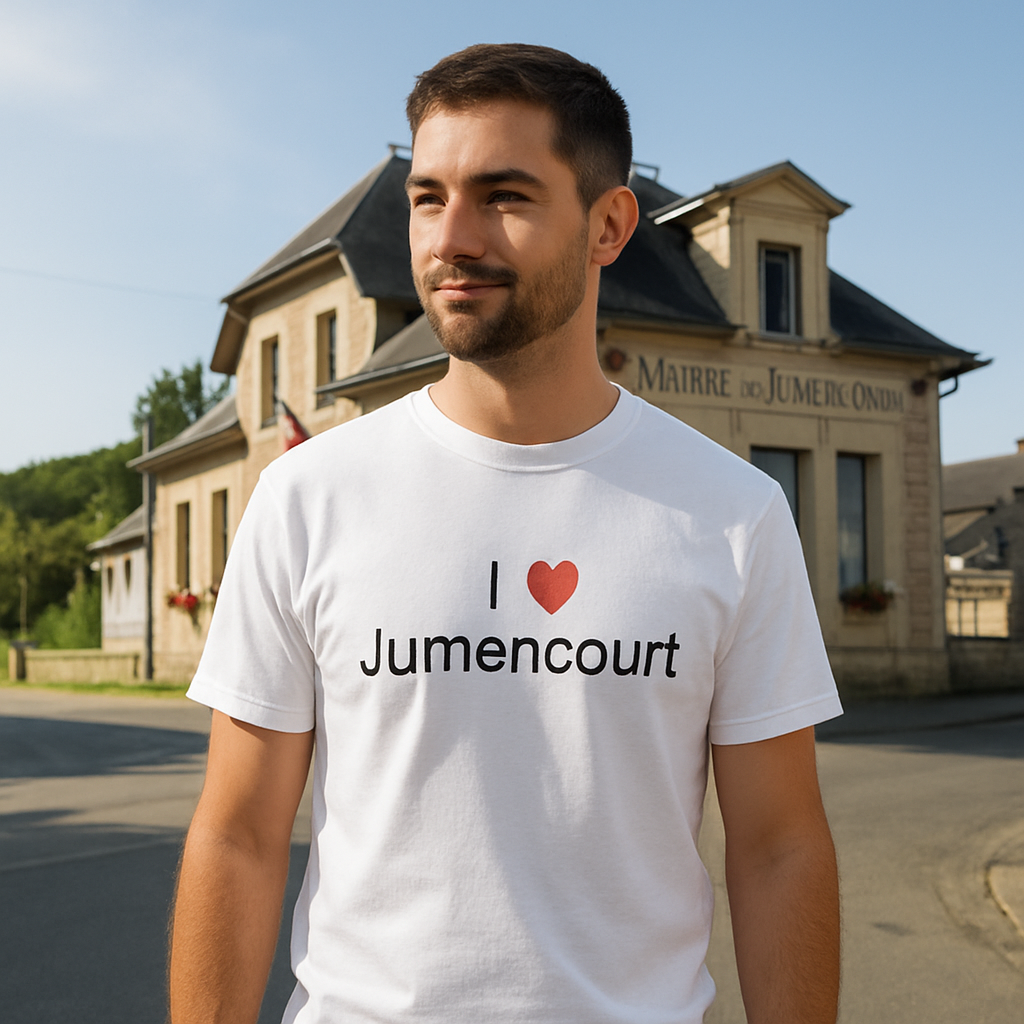 T-shirt I love jumencourt
