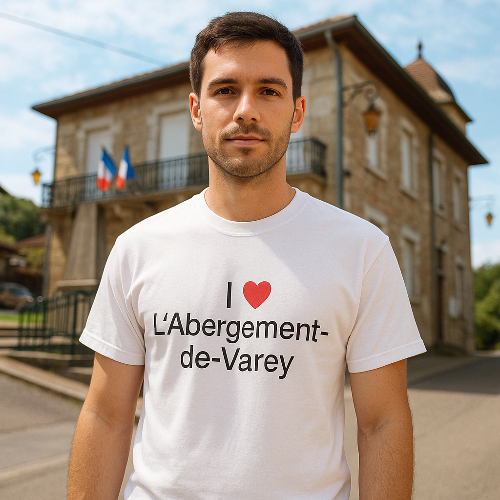 T-shirt I love l'abergement-de-varey
