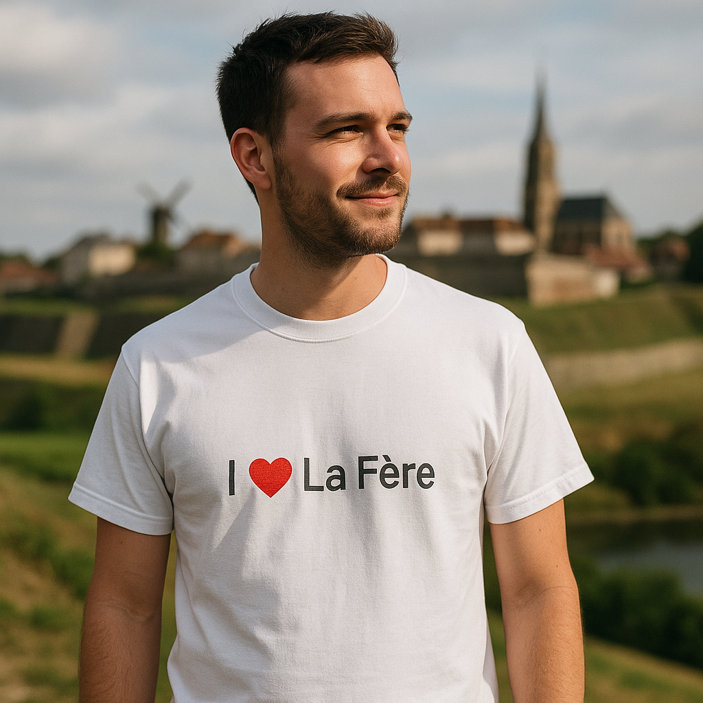 T-shirt I love la fère