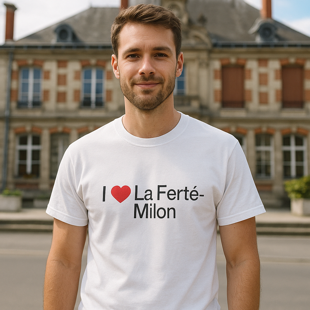 T-shirt I love la ferté-milon
