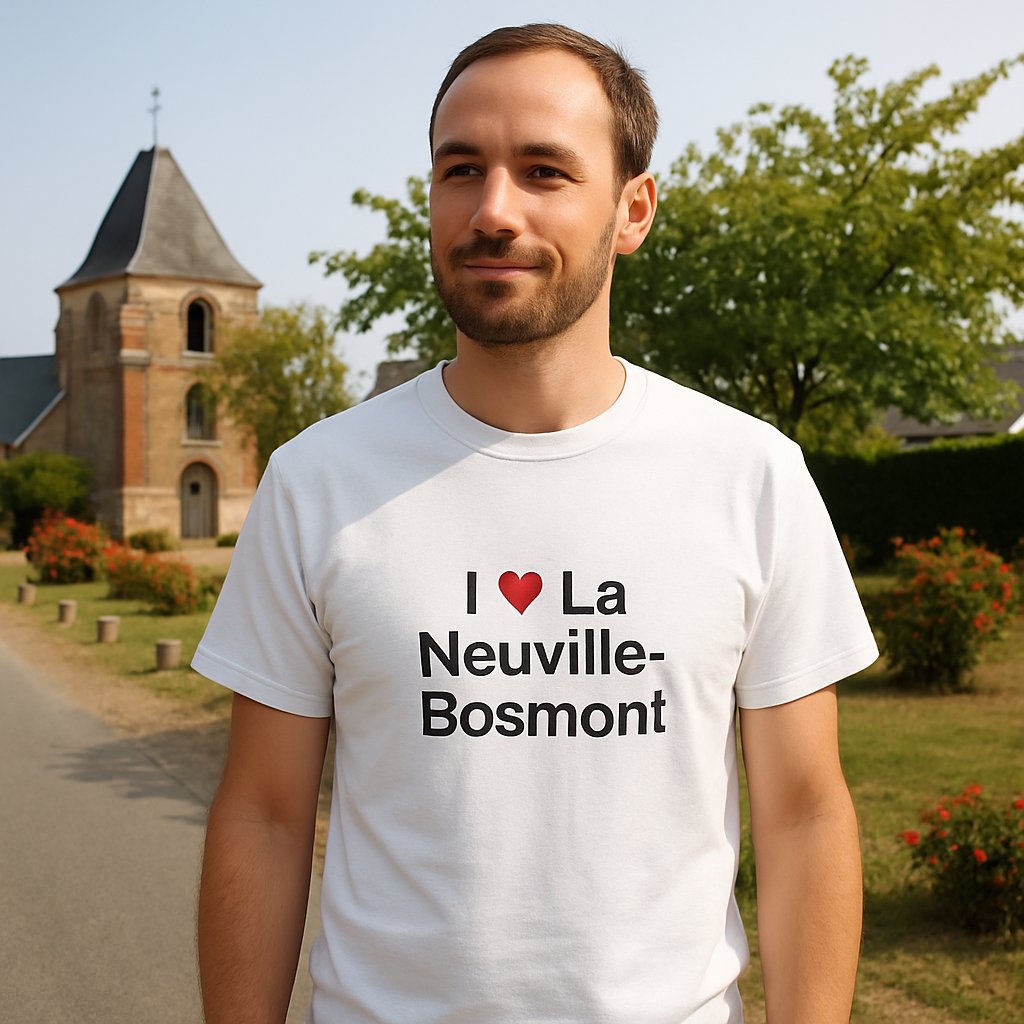 T-shirt I love la neuville-bosmont