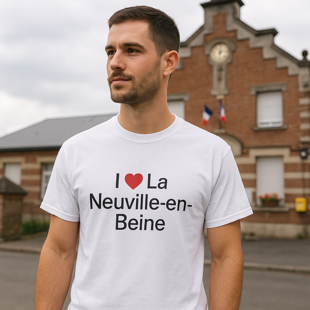 T-shirt I love la neuville-en-beine