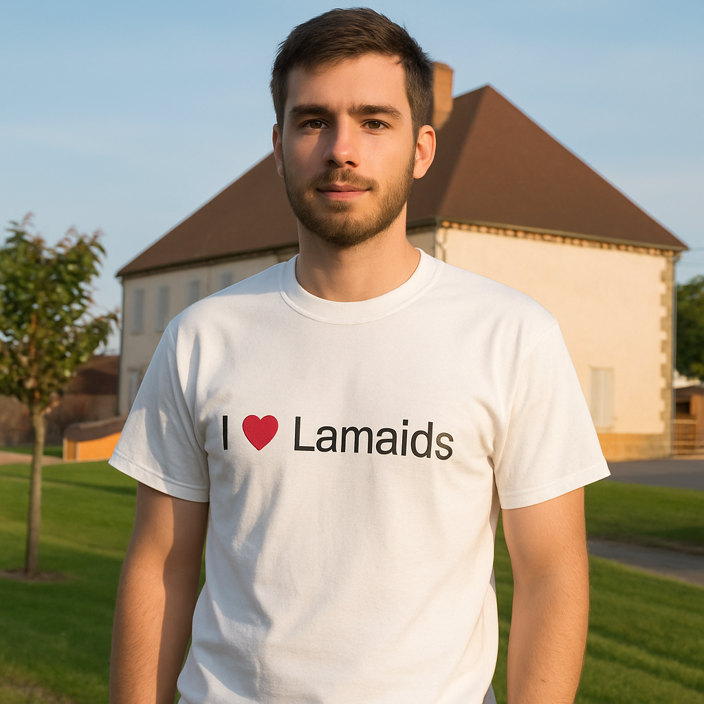 T-shirt I love lamaids