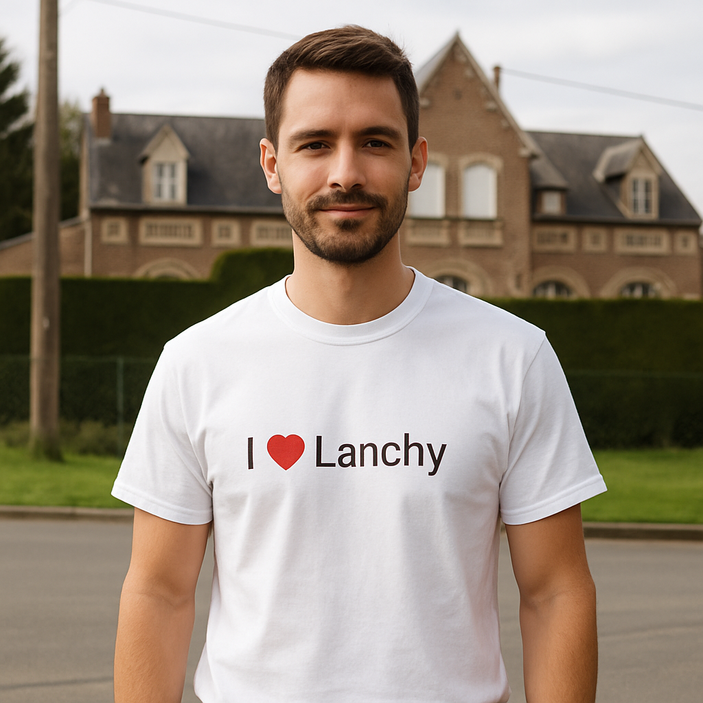 T-shirt I love lanchy