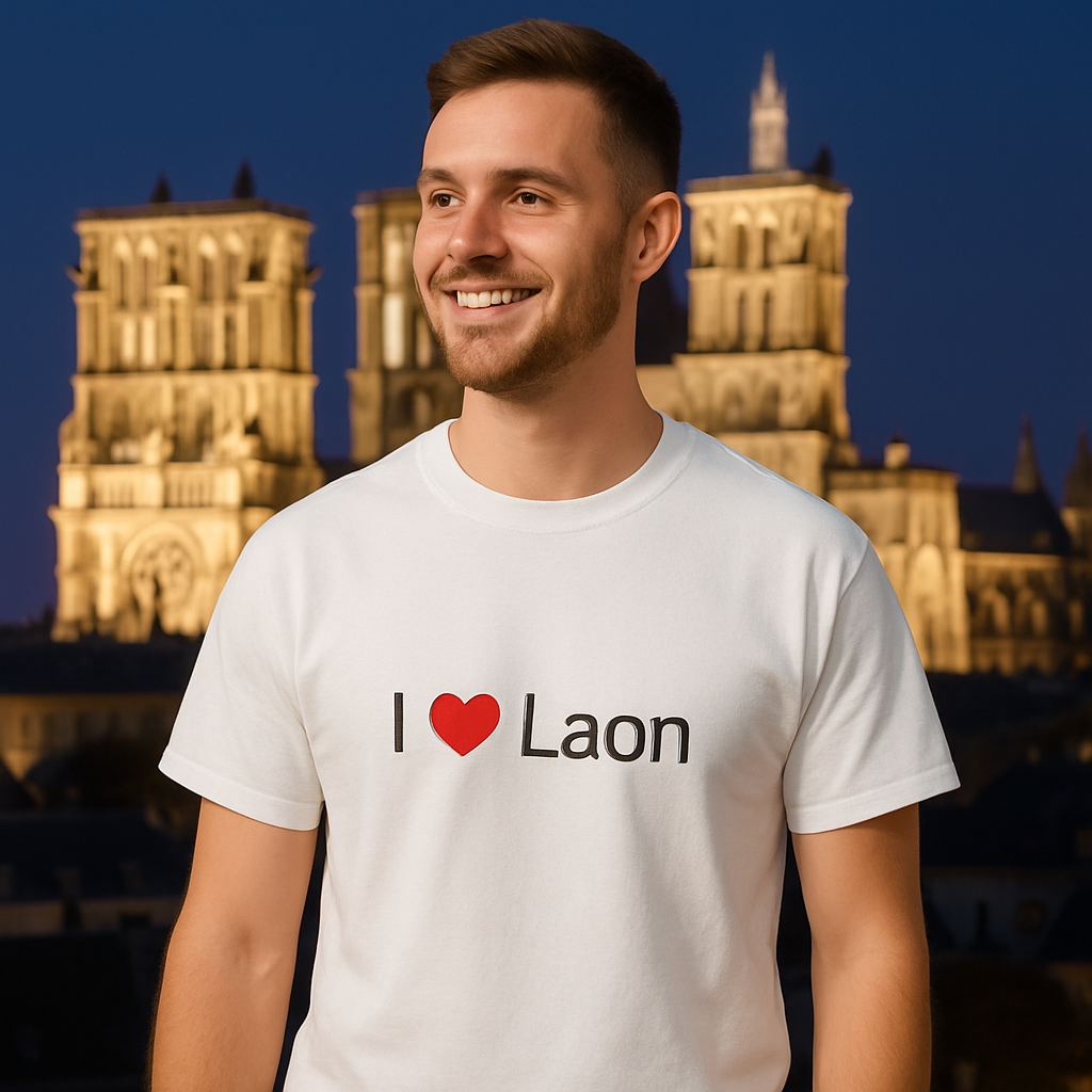 T-shirt I love laon