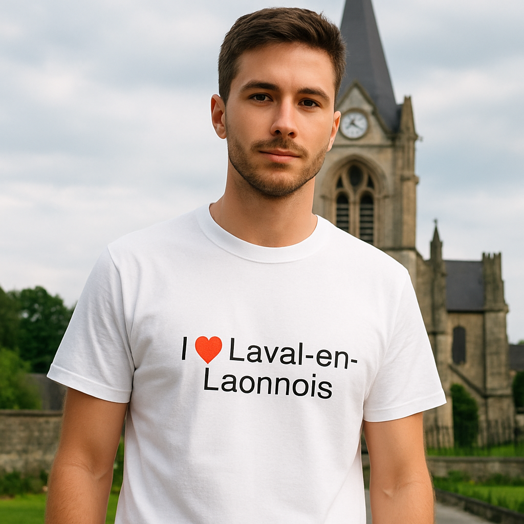 T-shirt I love laval-en-laonnois