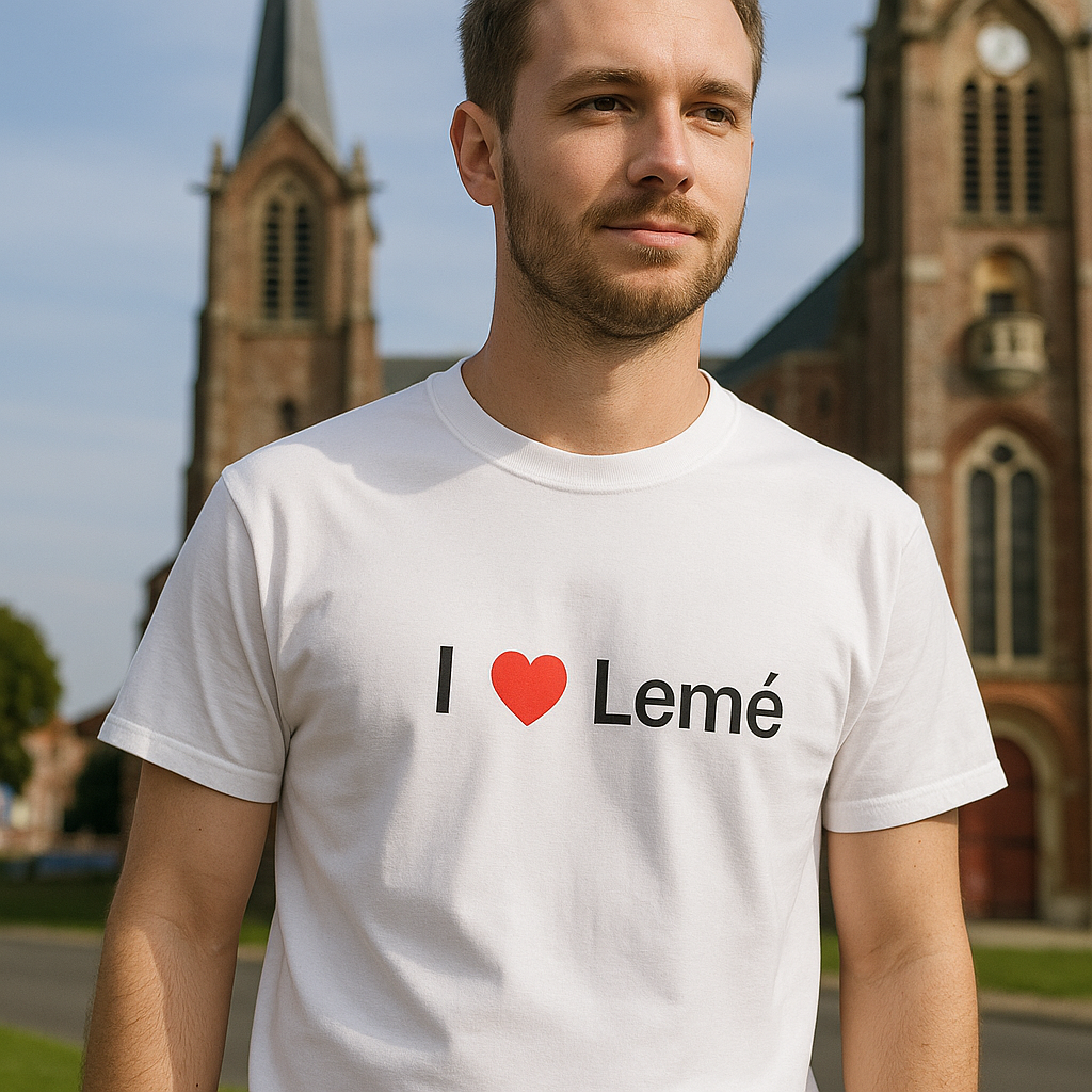 T-shirt I love lemé