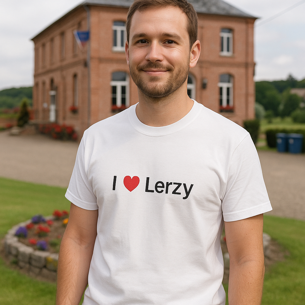 T-shirt I love lerzy