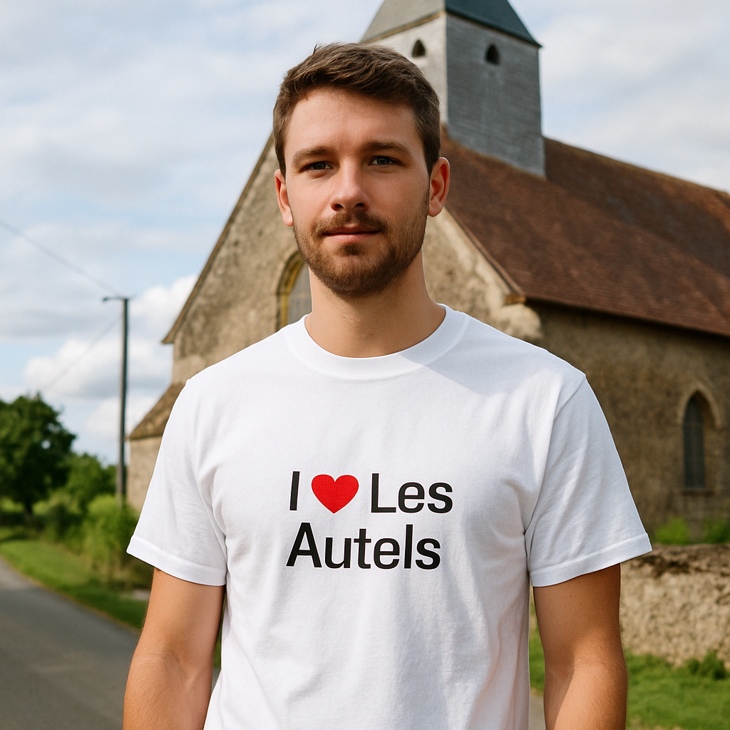 T-shirt I love les autels