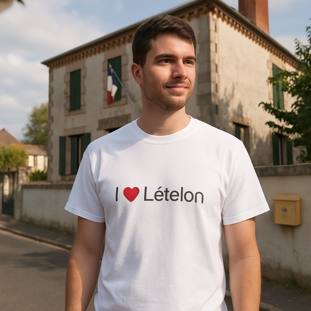 T-shirt I love lételon