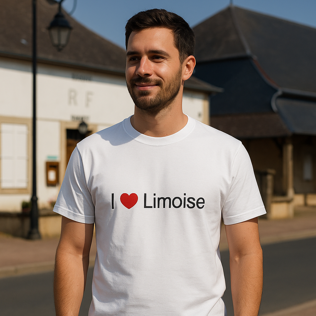 T-shirt I love limoise