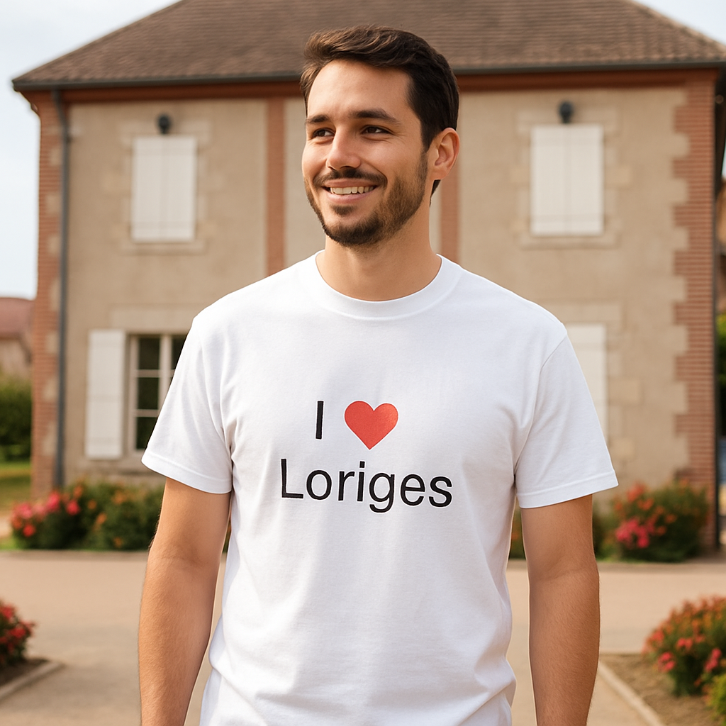 T-shirt I love loriges