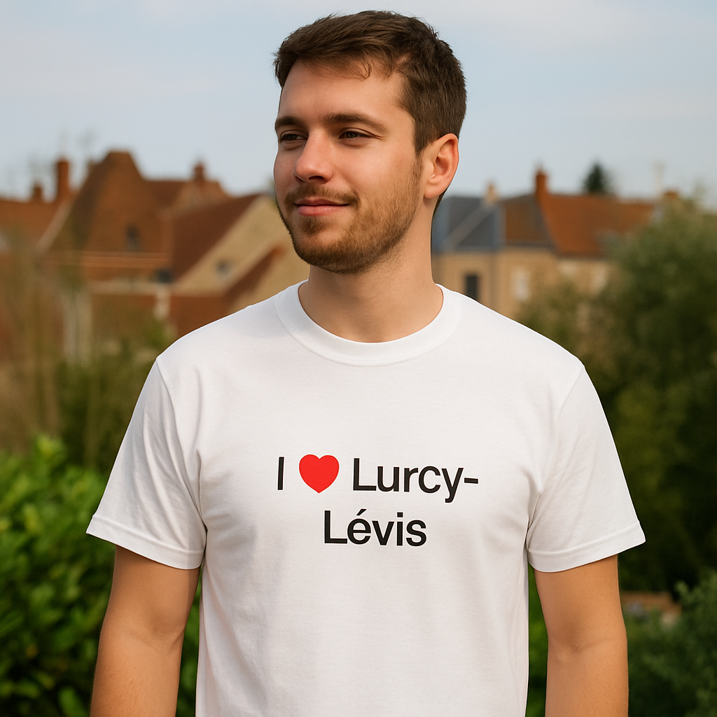 T-shirt I love lurcy-lévis