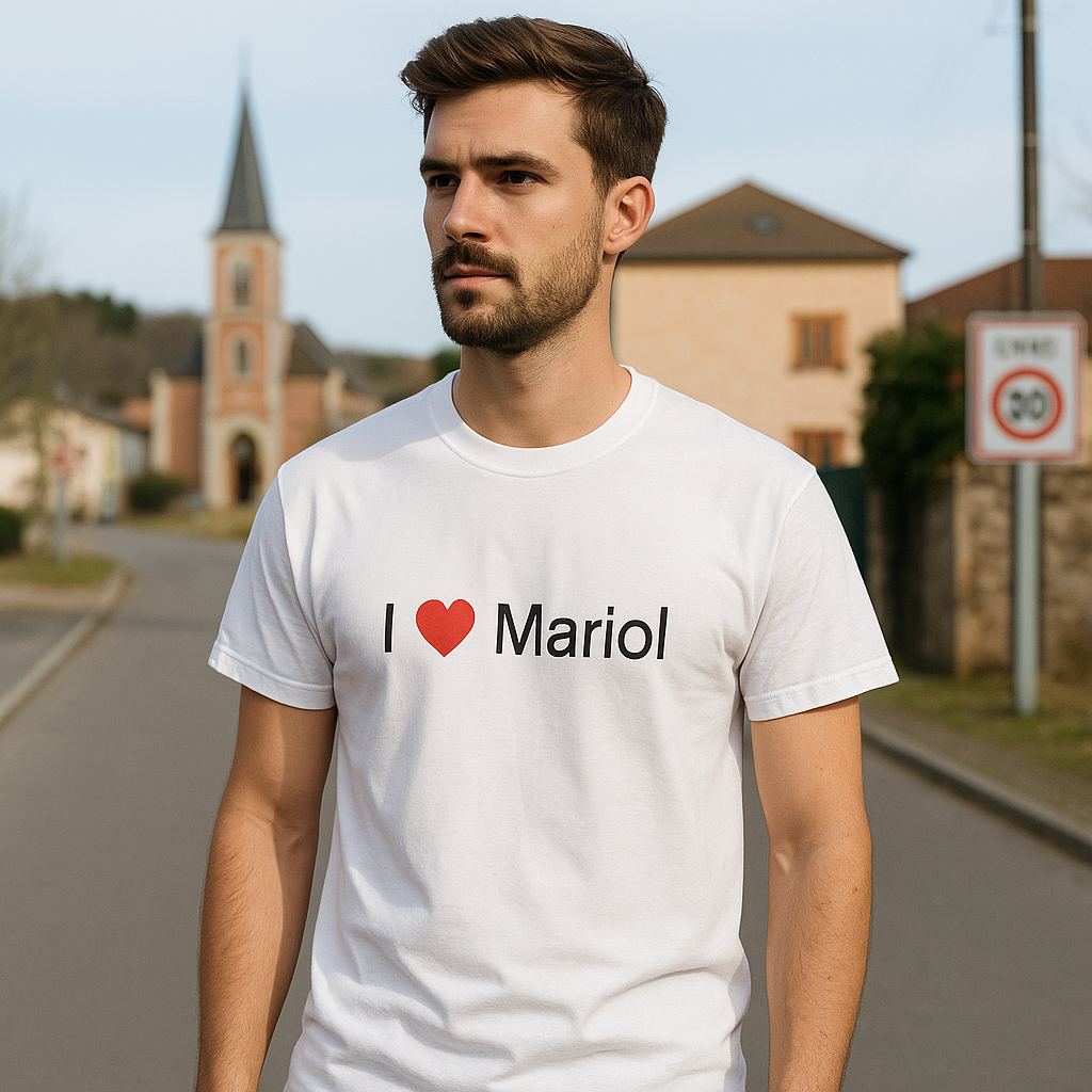 T-shirt I love mariol