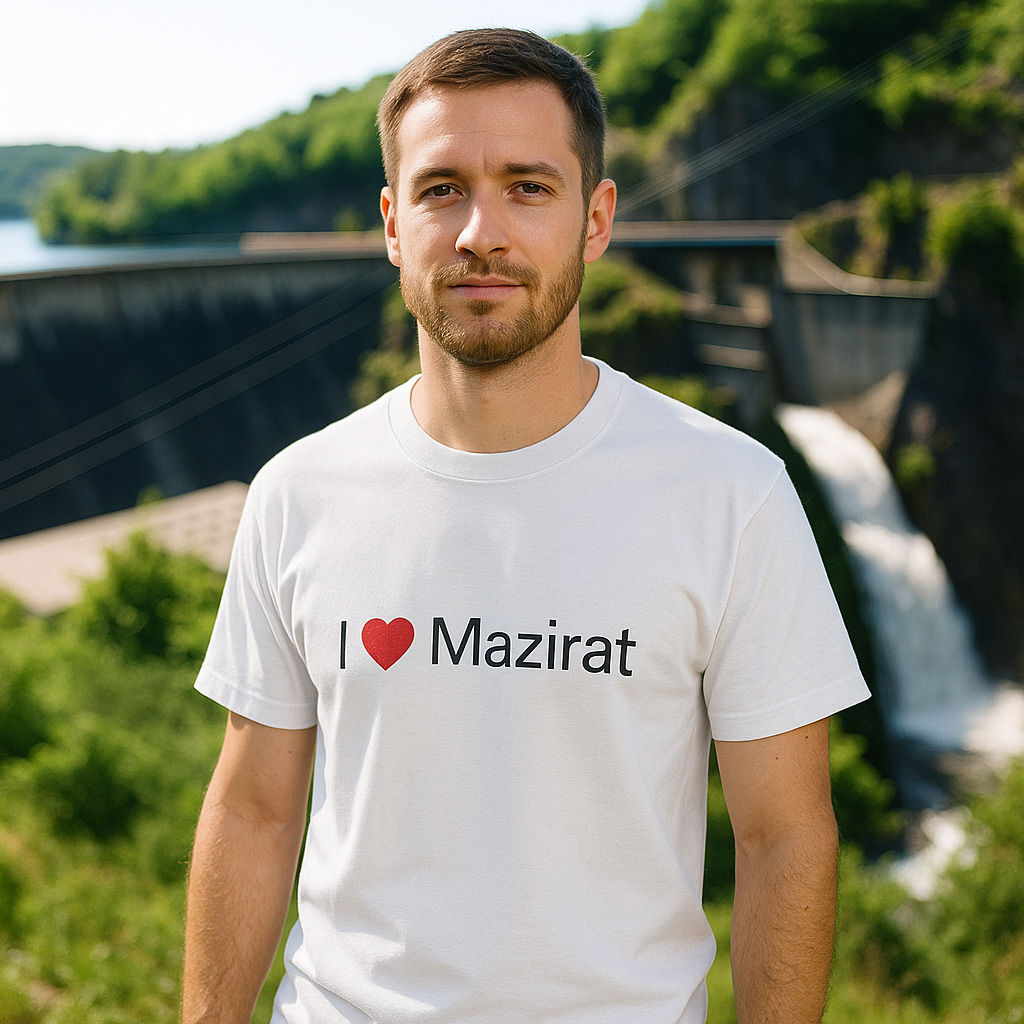 T-shirt I love mazirat