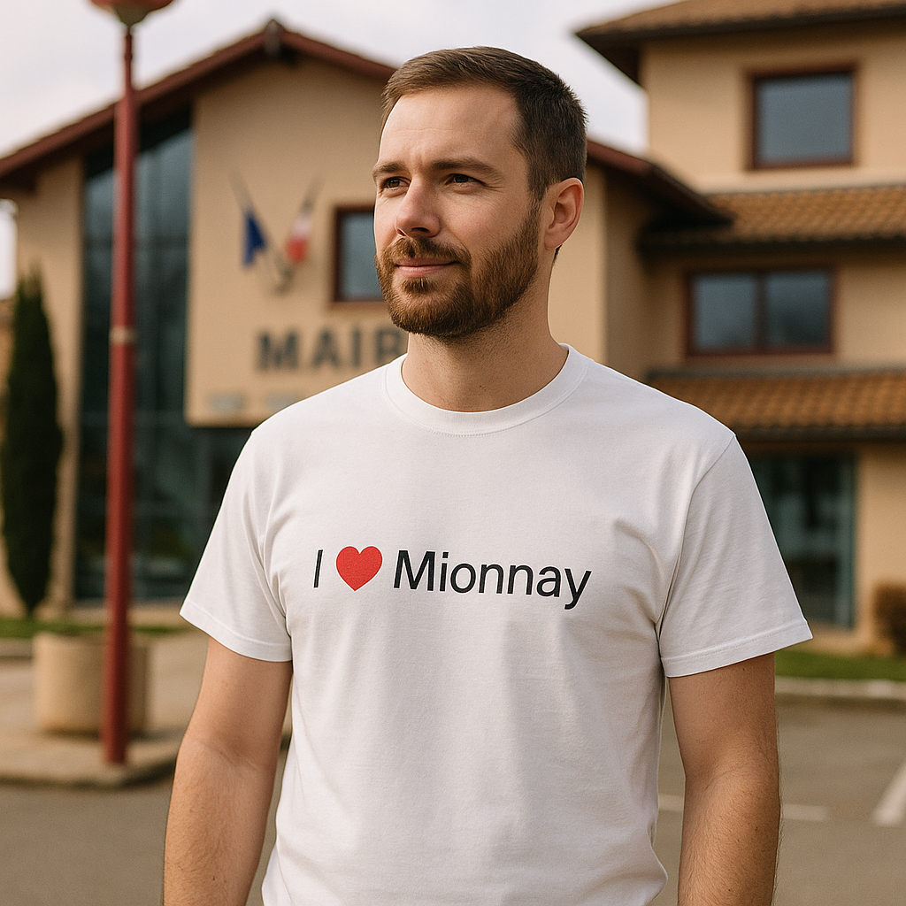 T-shirt I love mionnay